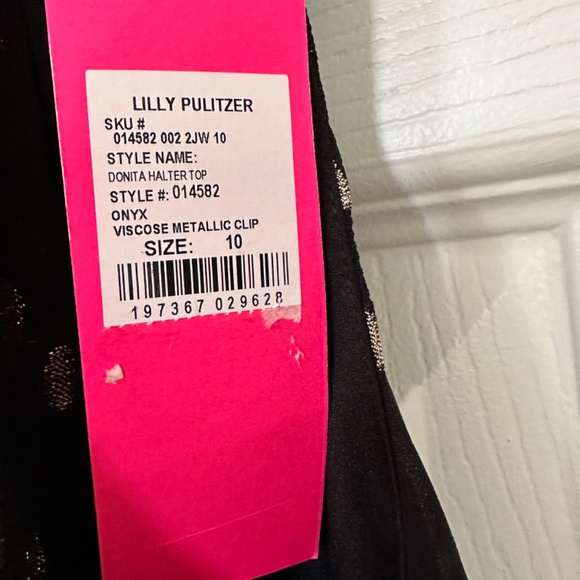 Lilly Pulitzer Donita Halter Top NWT - Picture 2 of 3